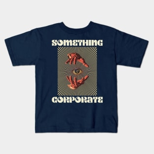 Hand Eyes Something Corporate Kids T-Shirt